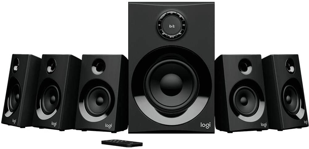 Caixa De Som Multimidia Logitech Z607 Sistema 5 1 Som Surround