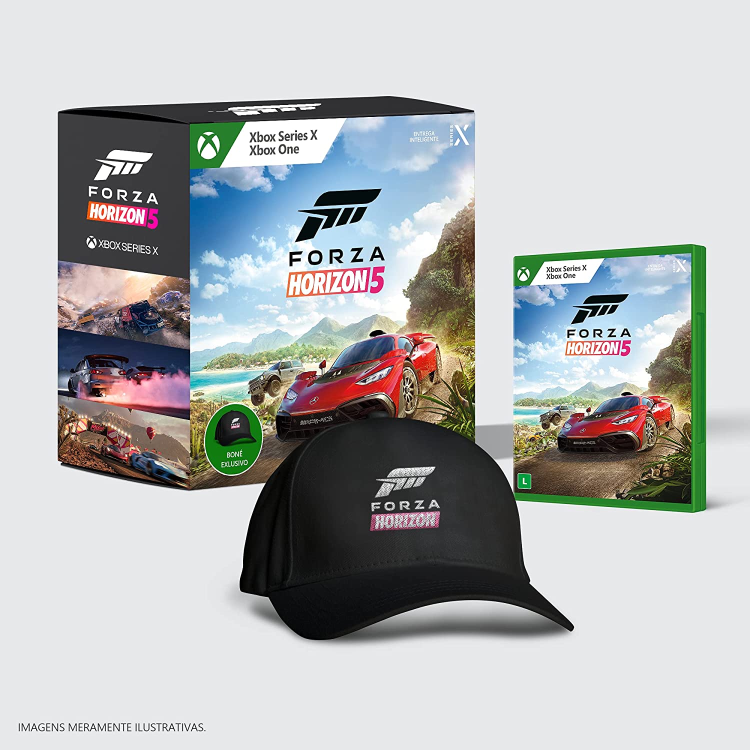 Jogo Forza Horizon 5 Edição Exclusiva Xbox Séries X S One