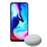 Smartphone Motorola moto e7 Plus Azul Navy e Smart Speaker Nest Mini Giz