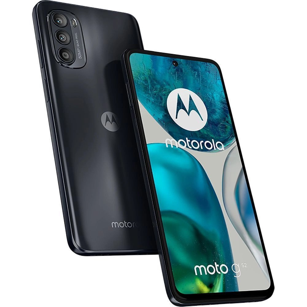 Smartphone Motorola Moto G 52 Preto 128GB 4GB RAM Tela De 6 6 