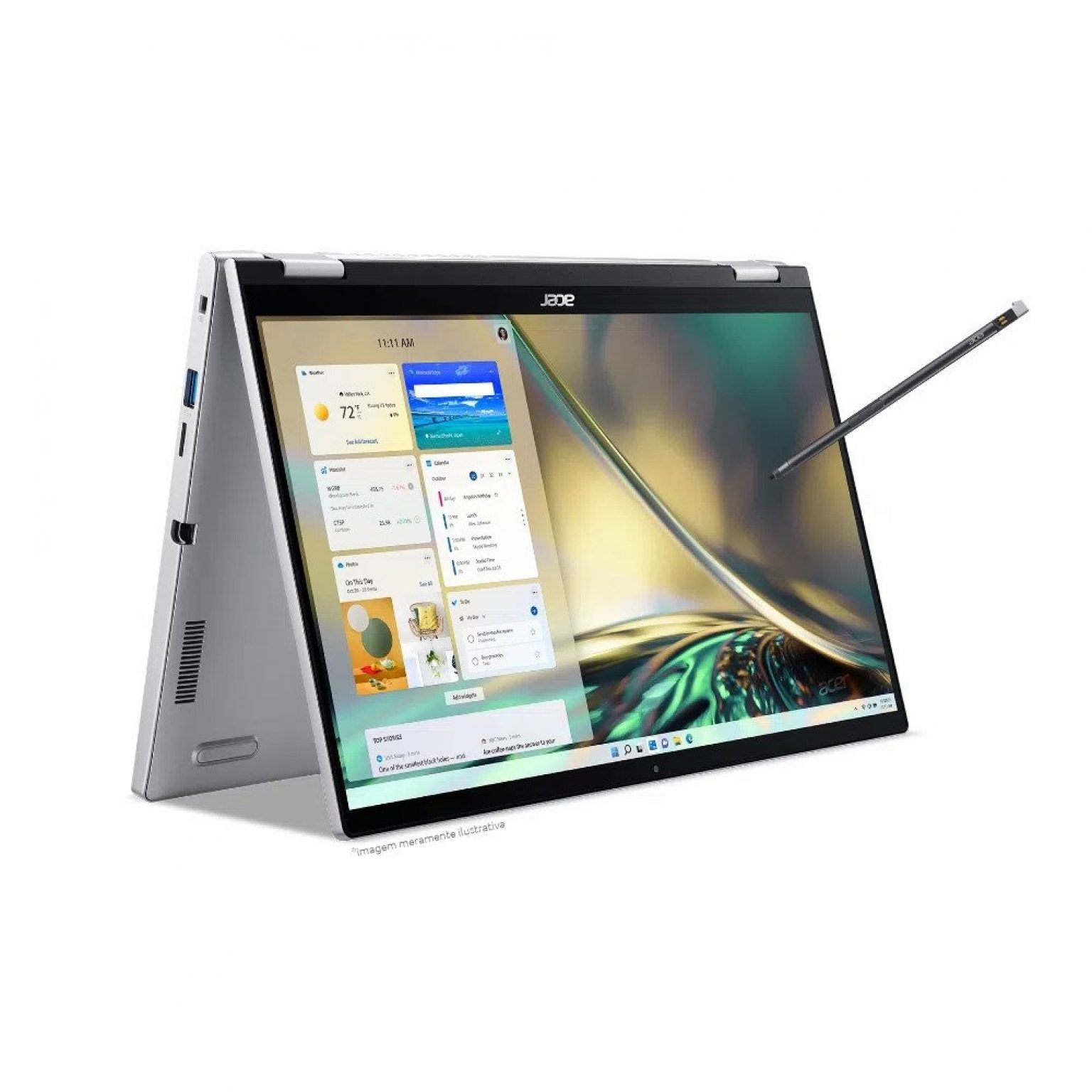 Notebook Em Acer Spin Touch Caneta Sp N Eu I Gen