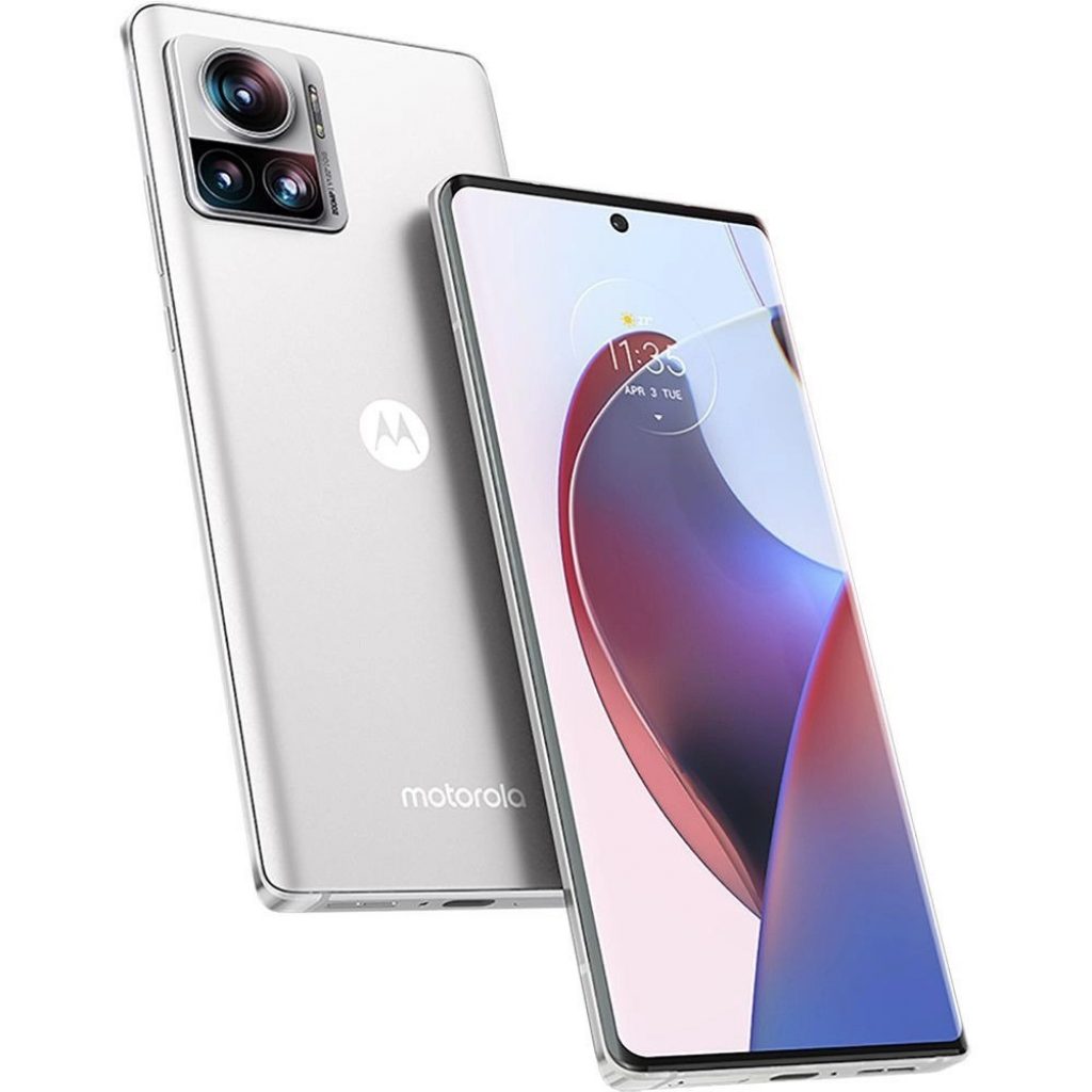 Smartphone Motorola Edge 30 Ultra 5g 256gb Wi-Fi Tela 6.7” Dual Chip 12gb + Ram Boost Câmera Tripla + Selfie 60mp – White
