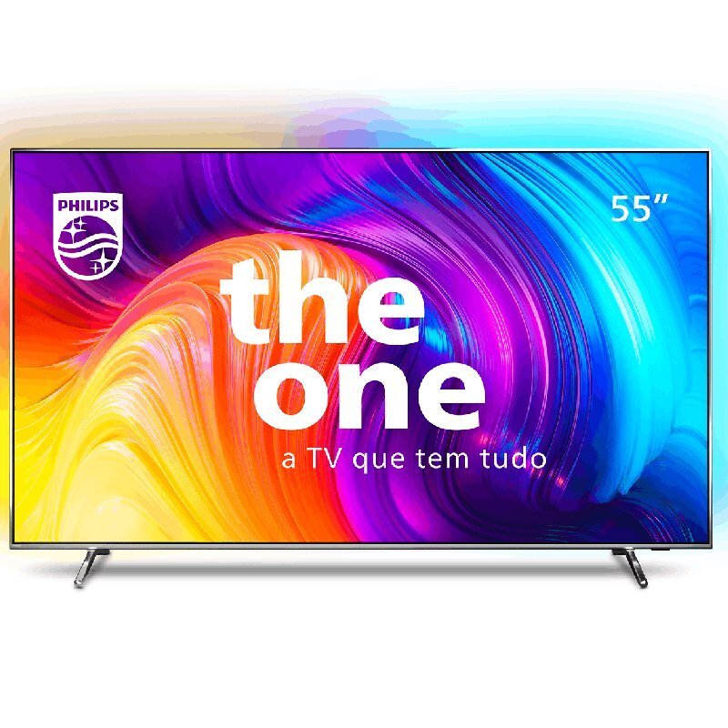 Smart Tv Philips The One Ambilight K Uhd Led Android Tv Hz Pug Boletando