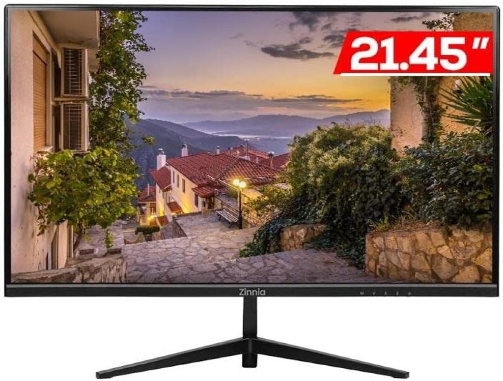 Monitor Zinnia Delfos DF21, 21.45 Pol VA, FHD, 5ms, 75Hz, VGA/HDMI, ZNO-DFO21-BL01