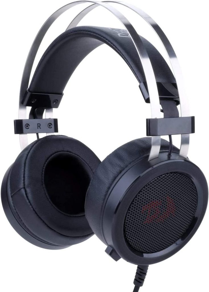 Headset Gamer Scylla H901, Redragon, Microfones e Fones de Ouvido, Preto, medio
