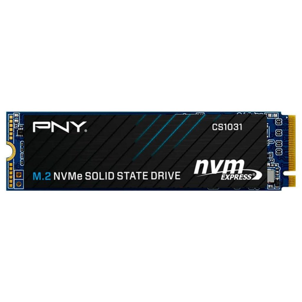 SSD 256 GB PNY, NVMe, M.2 2280, PCIe Gen 3×4, NVMe 1.3, Leitura: 1.700 MB/s e Gravação: 1.100 MB/s – M280CS1031-256-CL