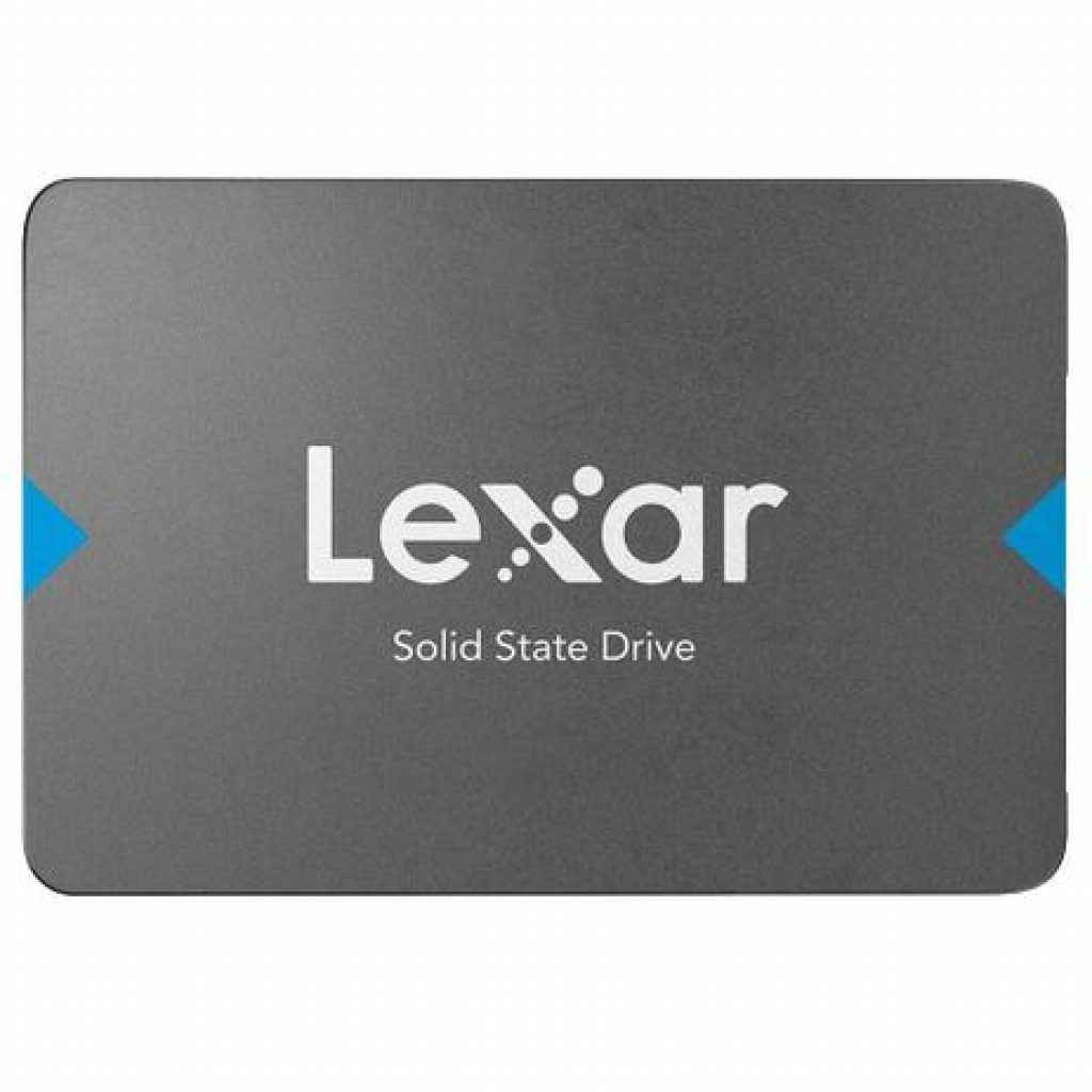 SSD 240 GB Lexar NQ100, SATA III, Leitura: 550MB/s e Gravação: 445MB/s – LNQ100X240G-RNNNG