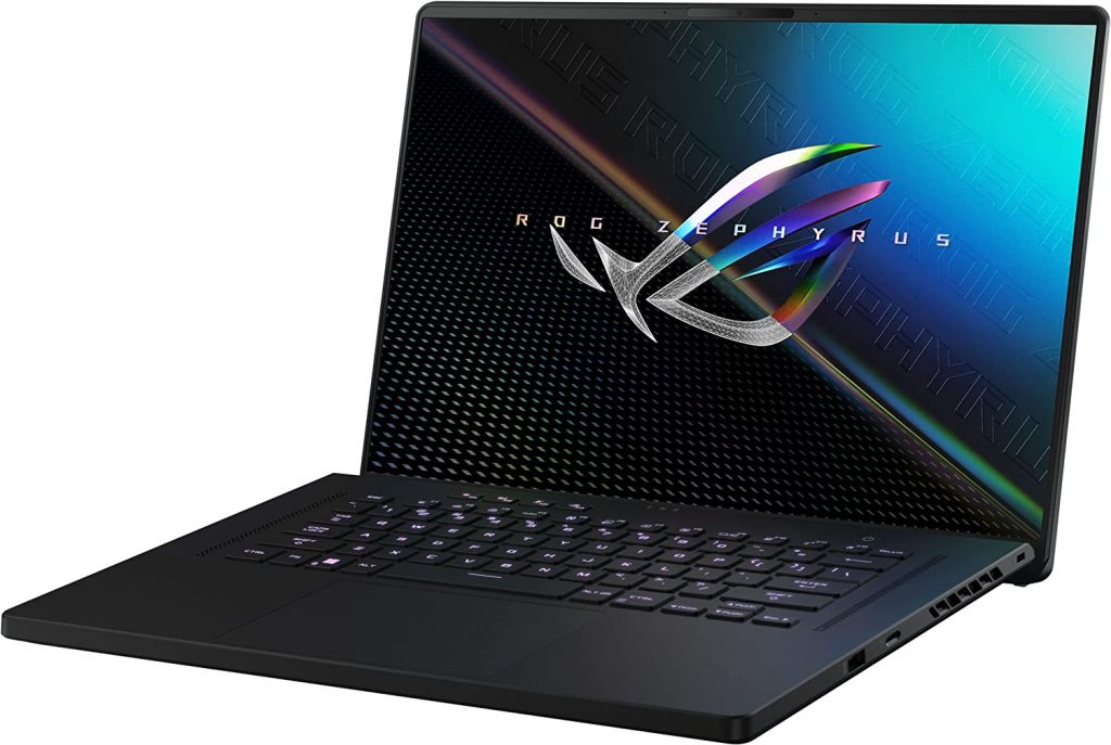 ASUS ROG Zephyrus M16 (2022) GU603ZM-M16.I73060 (Processador Intel Core i7-12700H, 24GB RAM, 1TB PCIe NVMe SSD, NVIDIA GeForce RTX 3060 6GB Graphics, 16″ WUXGA 165Hz, Windows 11) – Preto