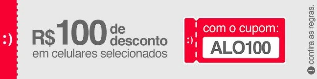 Cupom de R$100 de Desconto em Smartphones