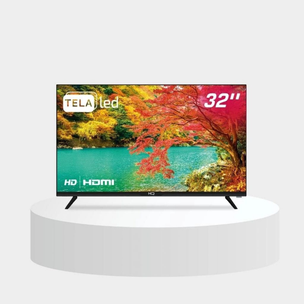 TV LED 32 hq HD com Conversor Digital Externo 2 hdmi 2 USB e Design Slim