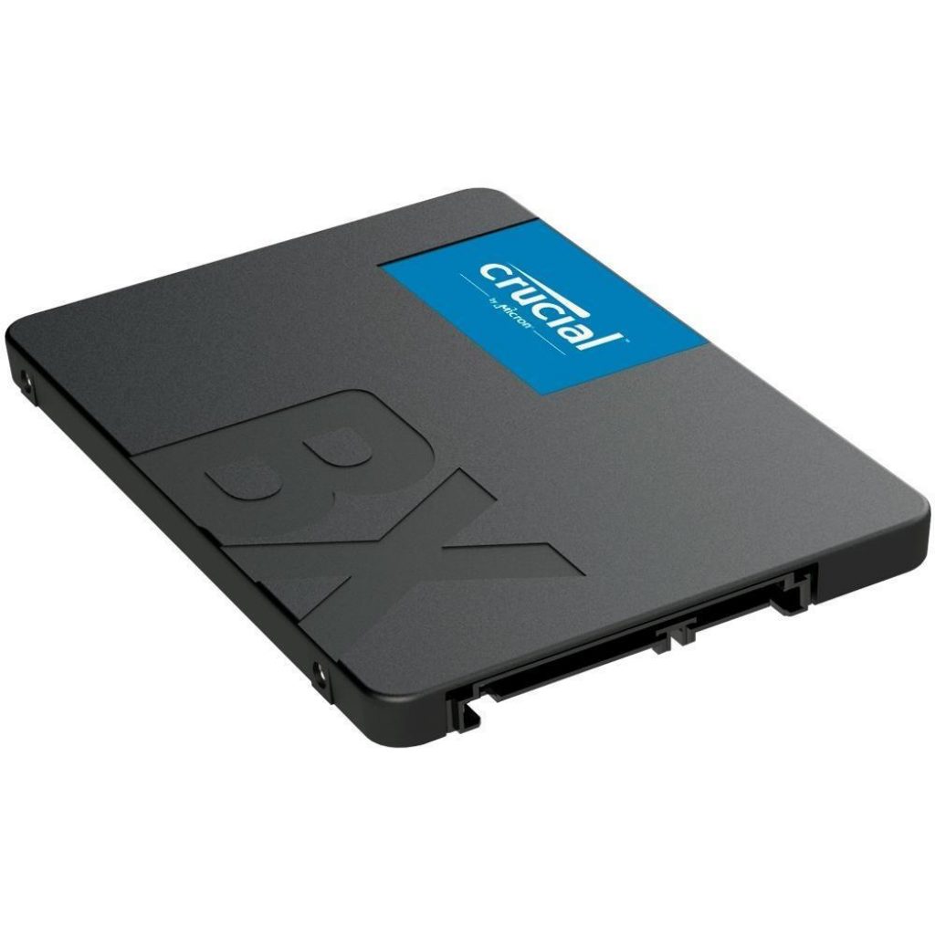 SSD Crucial BX500 SATA, 500GB, 3D NAND, Leitura: 540Mb/s e Gravação: 500Mb/s – CT500BX500SSD1