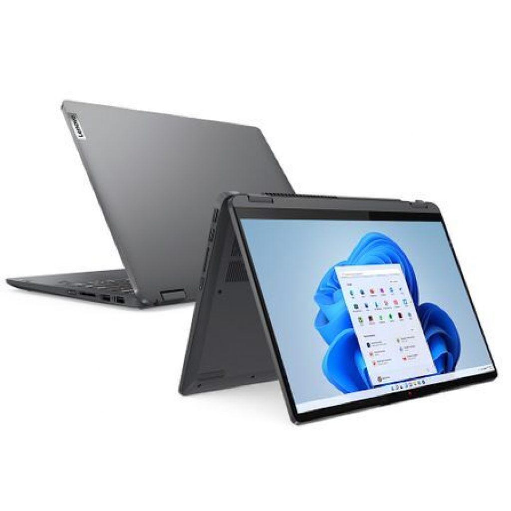 Notebook Lenovo, Intel Core i5, 8GB, 256GB SSD, Tela de 15,6″, IdeaPad Flex 5i, Storm Grey – 82TA0002BR