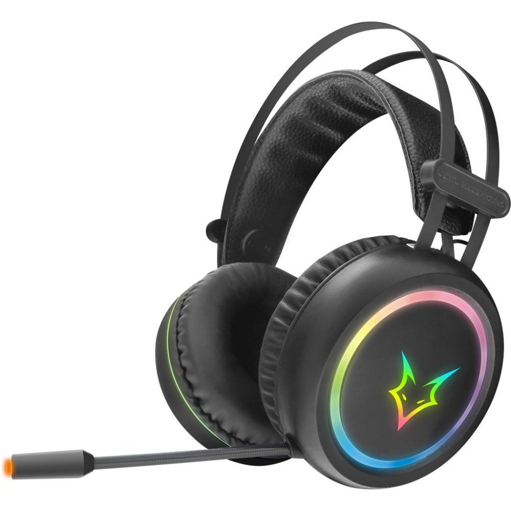 Headset Gamer Husky Gaming Polar, Preto, P3, Drivers 50mm, Rainbow – HGMD002
