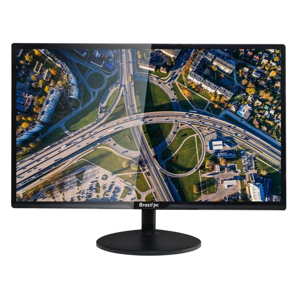 Monitor Brazilpc 21.5 LED Full HD, 75Hz, HDMI e VGA, VESA, Preto – 22W-75KAN