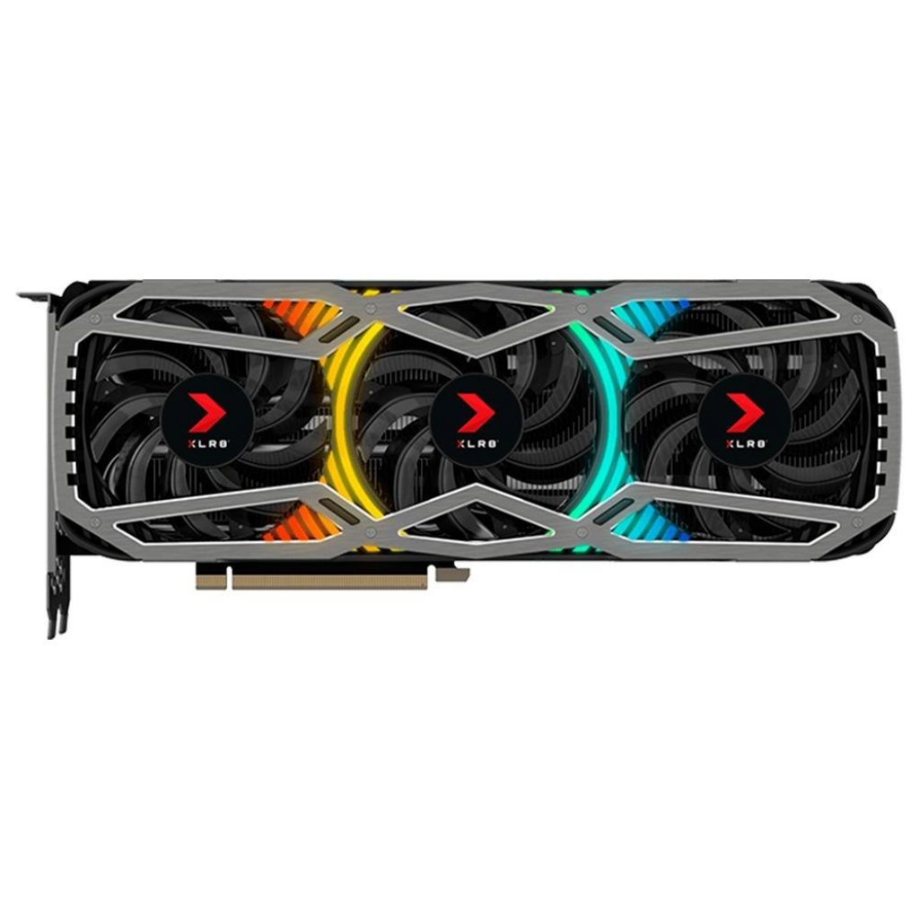 Placa de Vídeo RTX 3080 XLR8 Gaming Revel Epic-X PNY NVIDIA GeForce, 10 GB GDDR6X, RGB, LHR, DLSS, Ray Tracing – VCG308010LTFXPPB1