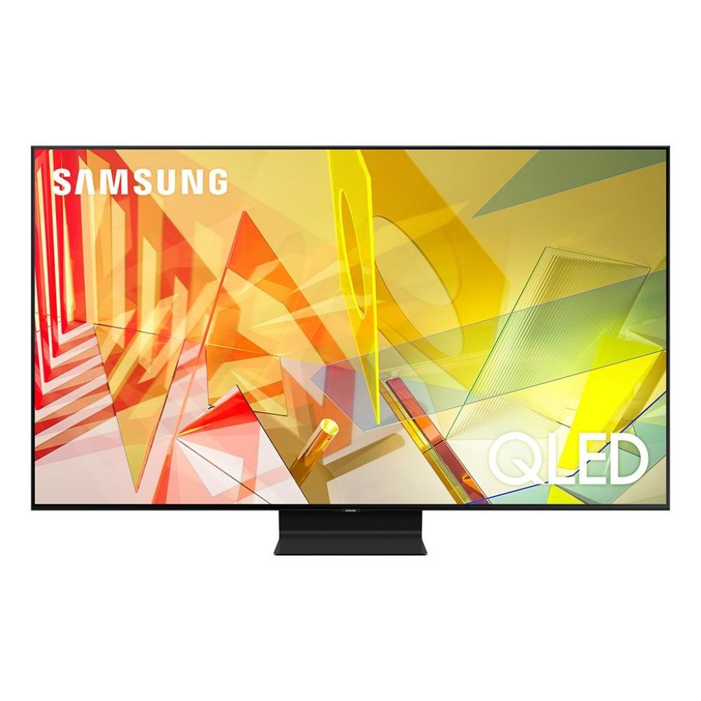 Smart TV QLED 55″ 4K UHD Samsung Q90T – Alexa built in, Processador com IA, Tela sem limites