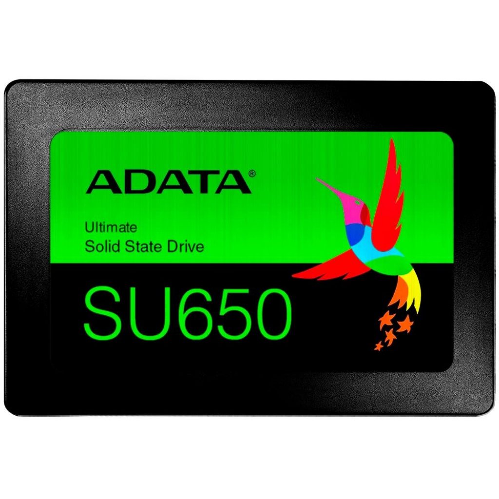 SSD 120 GB Adata SU650, SATA, Leitura: 520MB/s e Gravação: 450MB/s – ASU650SS-120GT-R