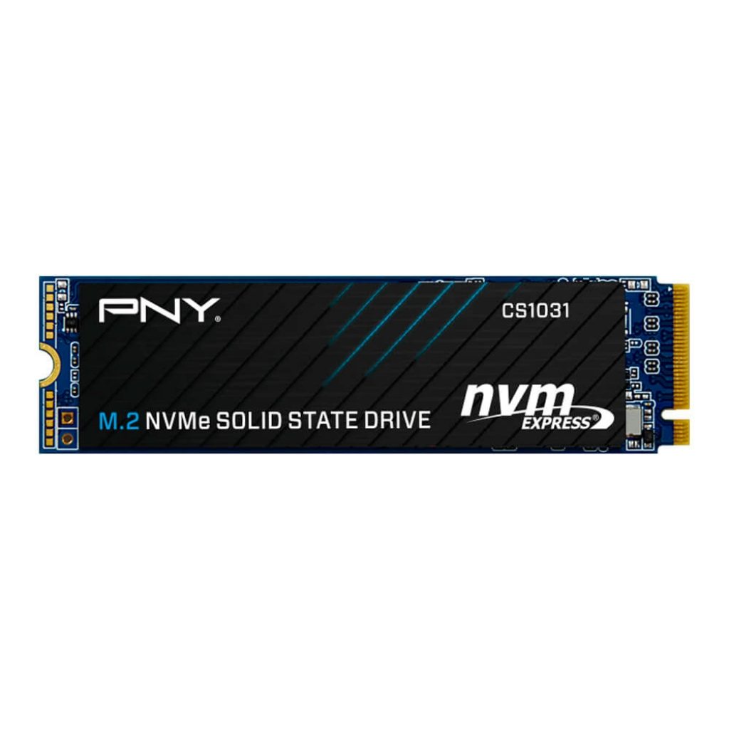 SSD PNY CS1031 2 TB, M.2 2280 PCIe Gen3x4, NVMe 1.4, Leitura: 2400 MB/s e Gravação: 1750 MB/s, Preto – M280CS1031-2TB-CL