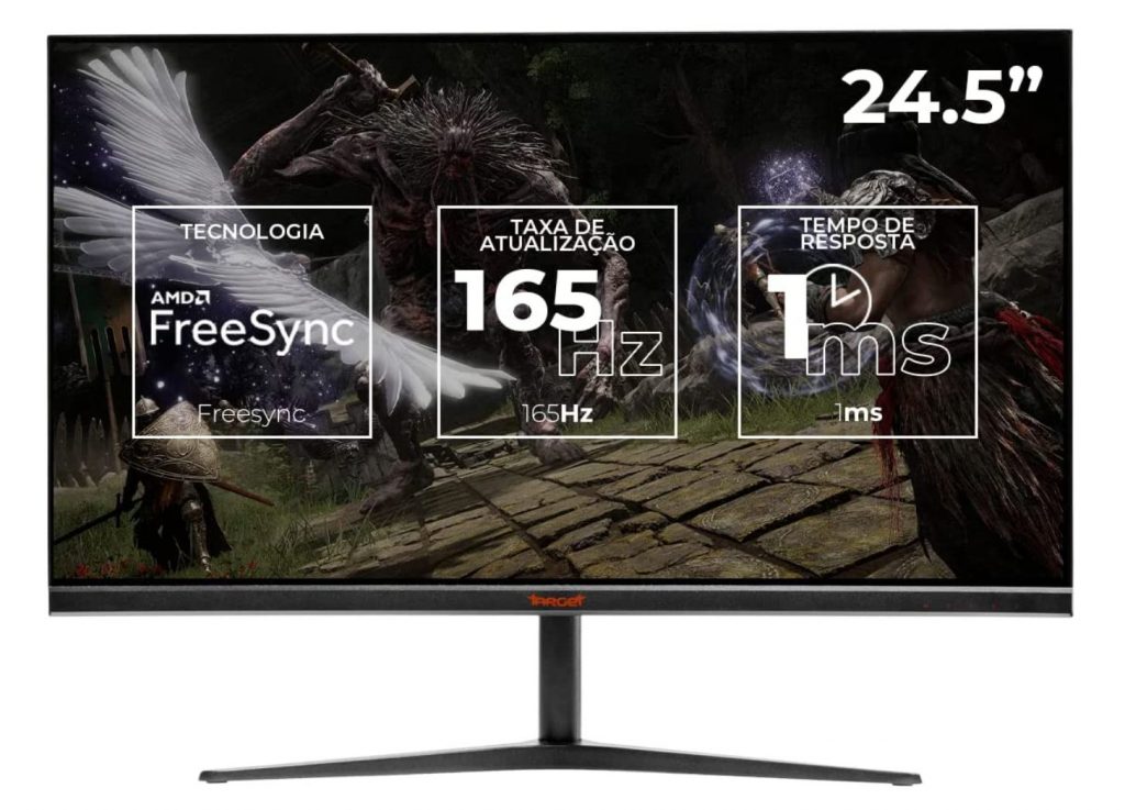 Monitor Gamer TGT Altay T2 PRO, 24.5 Pol. VA, FHD, 1ms, 165Hz, Freesync, HDMI/DP, TGT-ATTP2-BL01