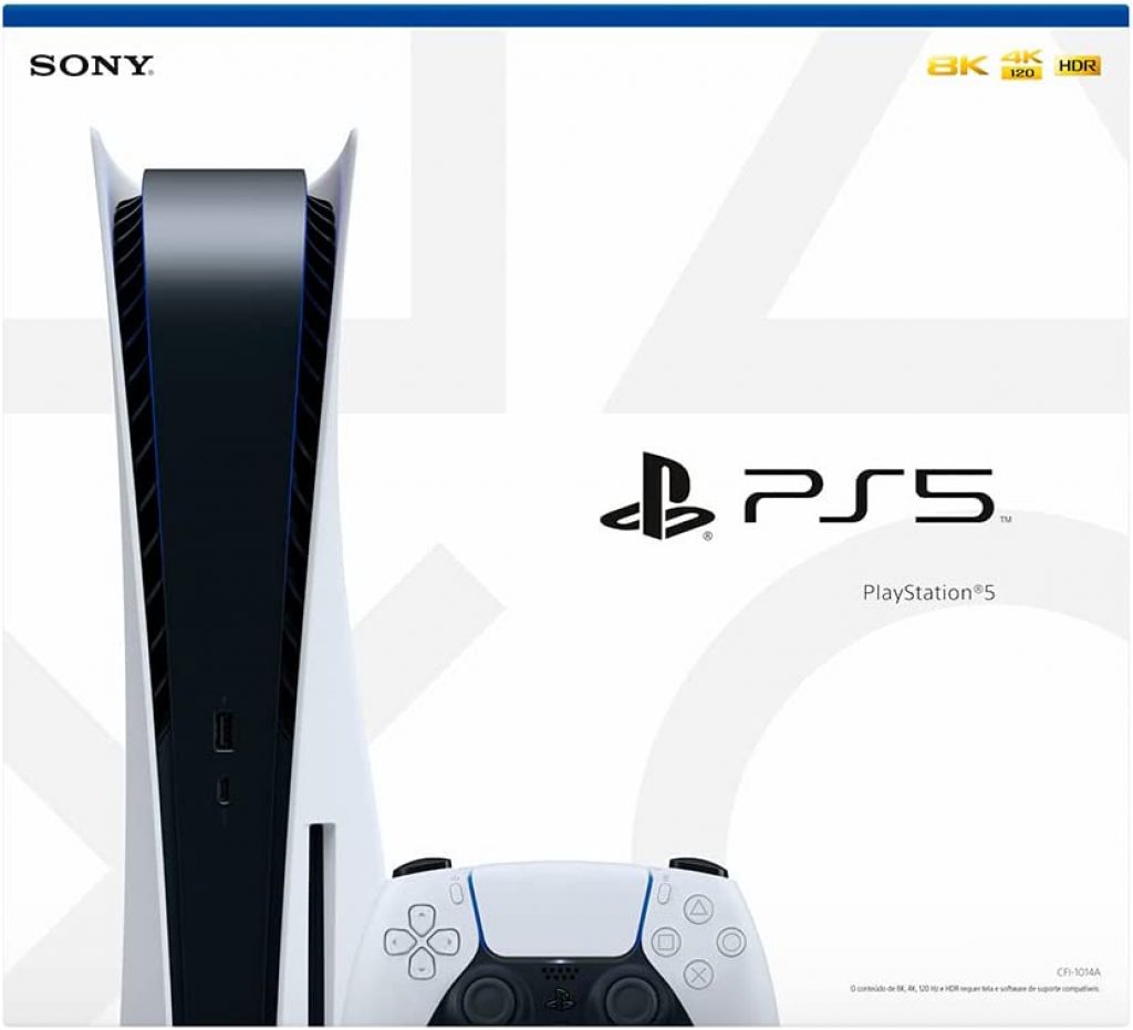 Console Playstation 5 – PS5 CFI-1214A – Mídia física