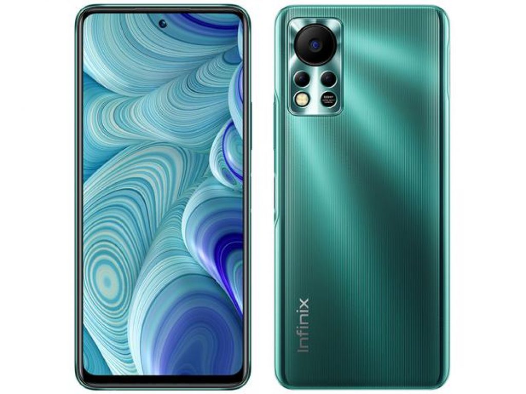 Smartphone Infinix Hot 11S 128GB Verde 4G 6GB RAM 6,78” Câm. Tripla + Selfie 8MP