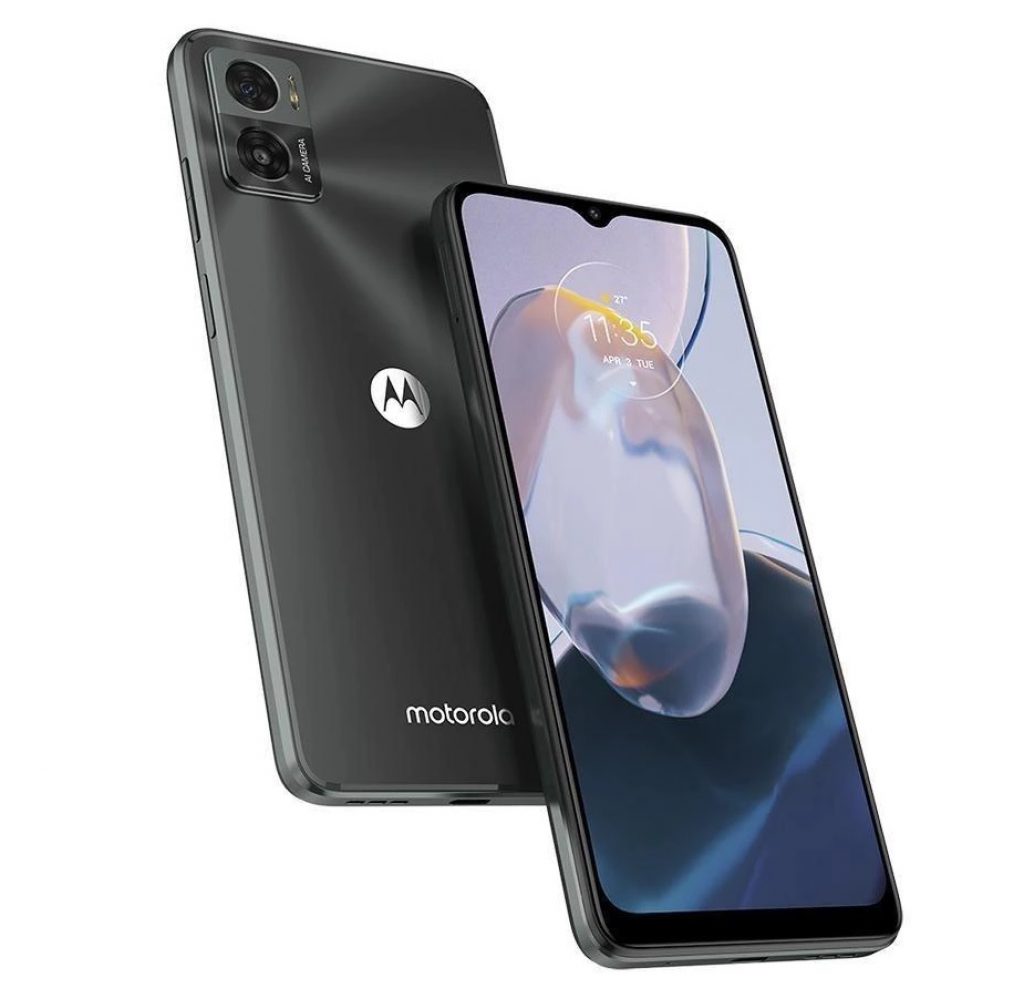 Smartphone Motorola Moto E22 32GB 2GB RAM Tela de 6.5” Dual Chip Câmera Dupla 16MP – Grafite