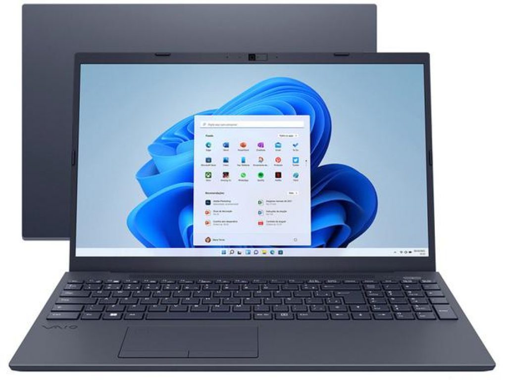 Notebook Vaio Intel Core i5 8GB 512GB SSD 15,6” – Full HD Windows 11 FE15 VJFE55F11X-B0211H