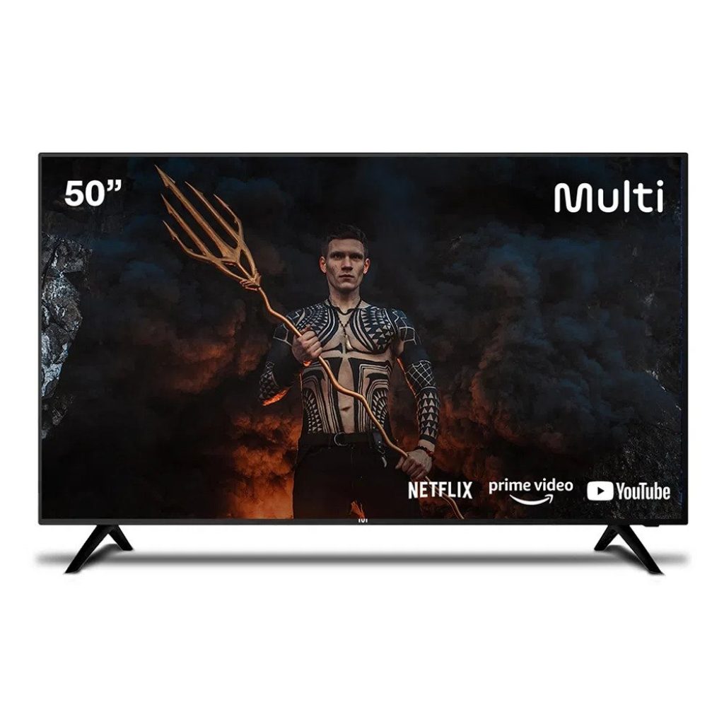 Smart Tela DLED 50” 4K Multi 3 HDMI 2 USB Wi-Fi – TL032M