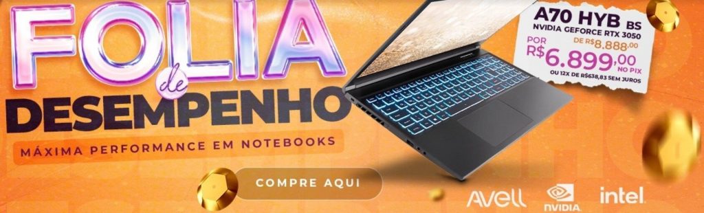 Folia de Desempenho + Cupom de Desconto – Avell