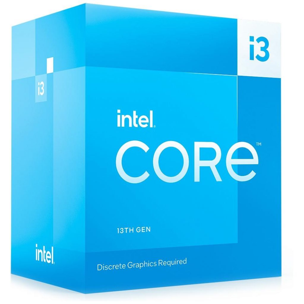 Processador Intel Core i3-13100F, 4.5GHz Max Turbo, Cache 12MB, 4 Núcleos, 8 Threads, LGA 1700 – BX8071513100F