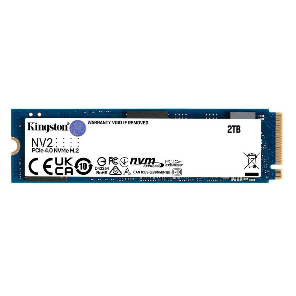 SSD KINGSTON NV2 2TB M.2 2280 NVME PCIE 4.0 – SNV2S/2000G