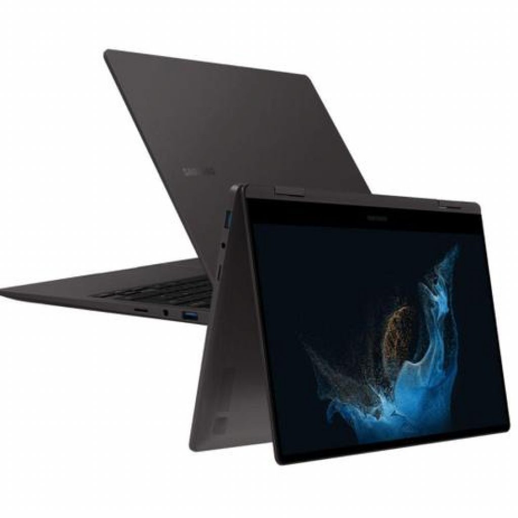 Notebook Samsung Book2 360 13.3 FULL HD I5 16GB 1TB SSD Windows 11 Home NP730QED-KF1BR Grafite