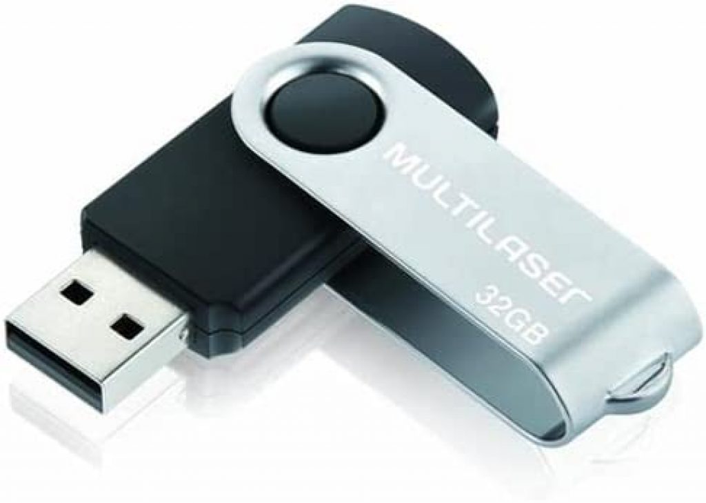 Pendrive Multilaser Twist 2.0 32gb Preto – PD589
