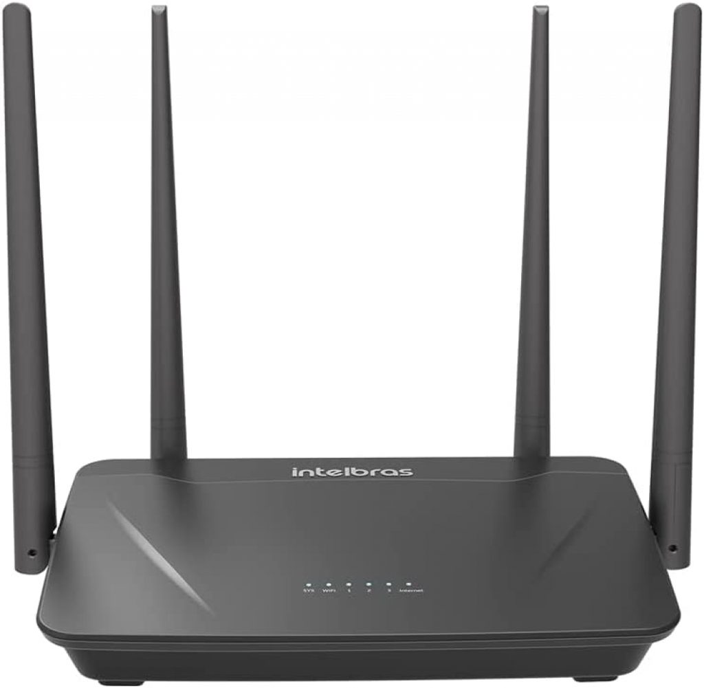 Roteador Wireless Dual Band RF 1200 Preto Intelbras