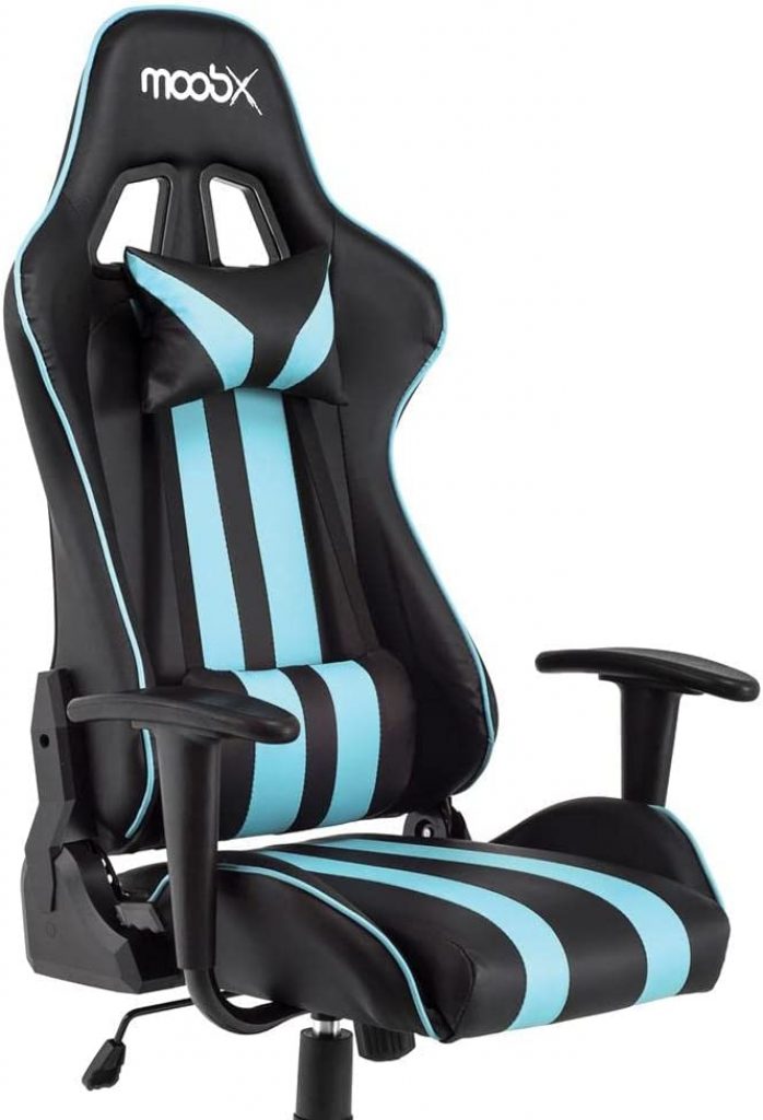 Cadeira Gamer NITRO Preto e Azul