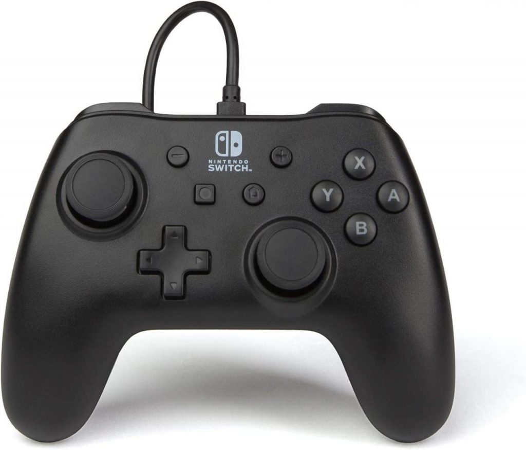 Controle P/ Nsw Powera 1511370-01 com fio, – Nintendo Switch, Black Matte