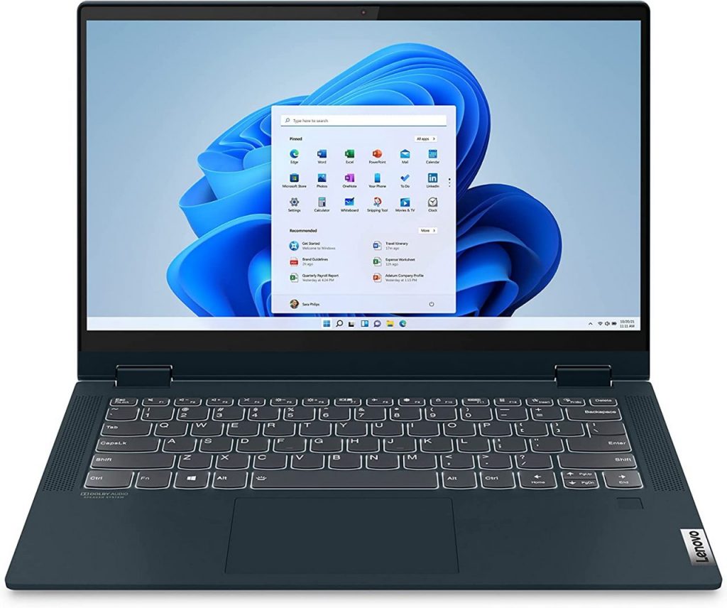 Laptop Lenovo Notebook IdeaPad Flex 5 14ALC05 82HU0159US 14″ Touchscreen Conversível 2 em 1 – Full HD – 1920 x 1080 – AMD Ryzen 3 5300U Quad-core (4 núcleos) 2,60 GHz – 4 GB de RAM