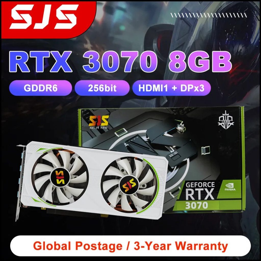 Placa de Vídeo RTX 3070 SJS