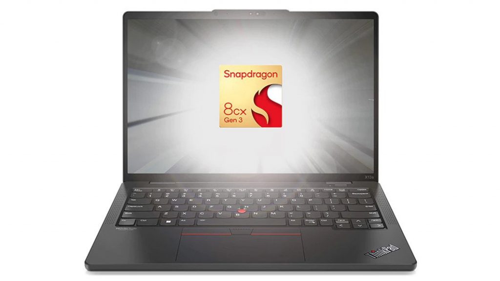 Notebook ThinkPad X13s Gen 1, 13.3″ WUXGA, Snapdragon™ Gen 3 SC8280XP, 16 GB LPDDR4X, 512 GB, 3 anos de Garantia on-site, W11 Pro