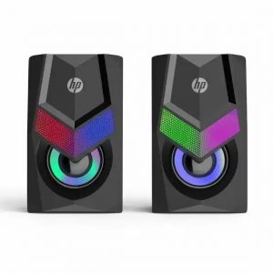 Caixa de Som HP Preta RGB Light DHE-6000
