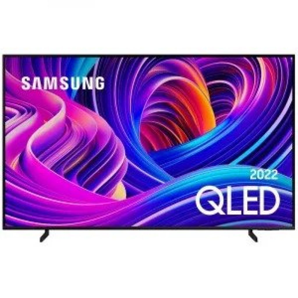 Smart TV 50″ QLED 4K Samsung 50Q60B, Modo Game, Som em Movimento, Tela sem limites, Design slim, Visual livre de cabos, Alexa built in