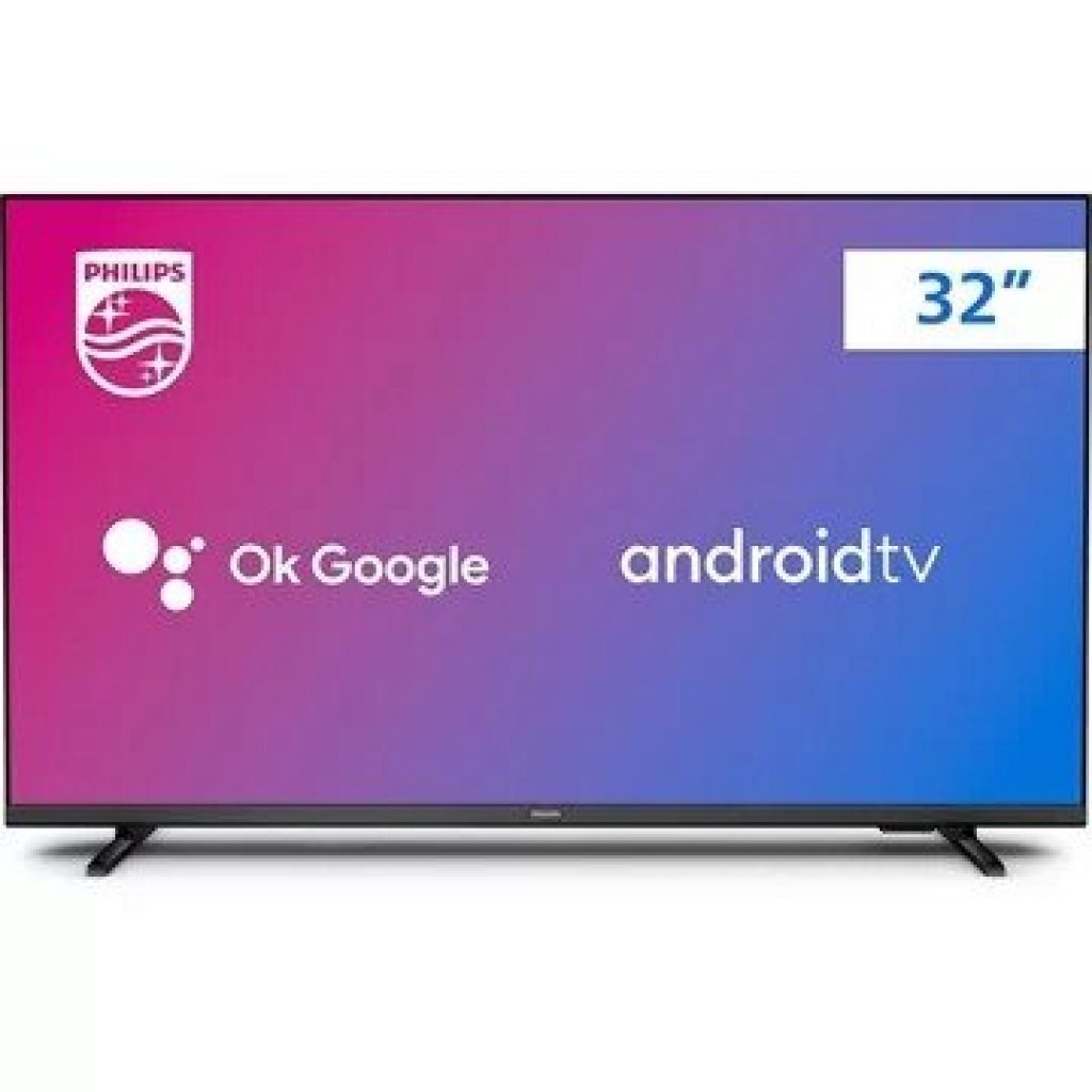 Smart TV LED 32″ Philips 32PHG6917/78, HD, Wi-Fi, com 2 USB, 3 HDMI, 60Hz