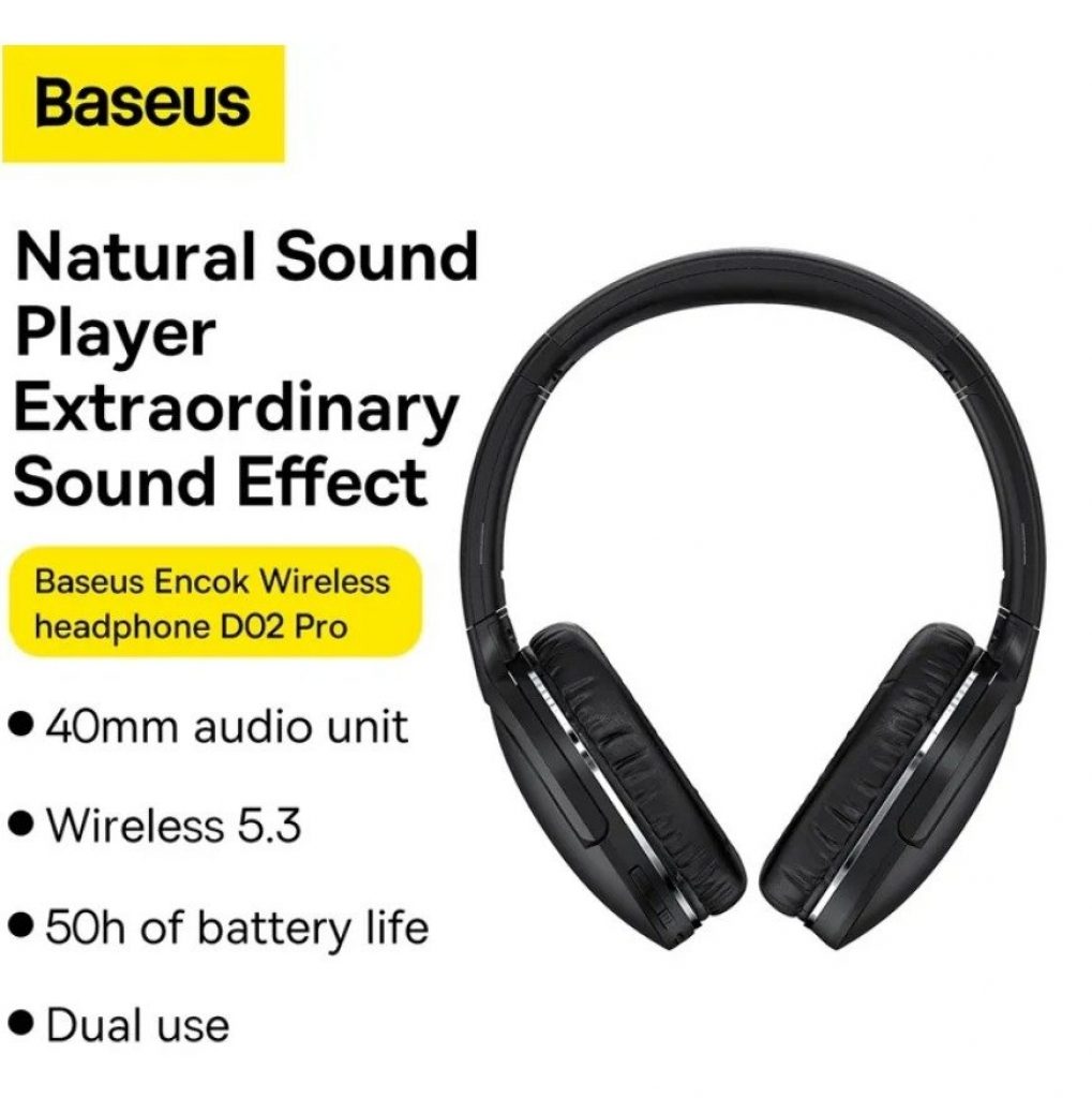 Fone Baseus d02 pro