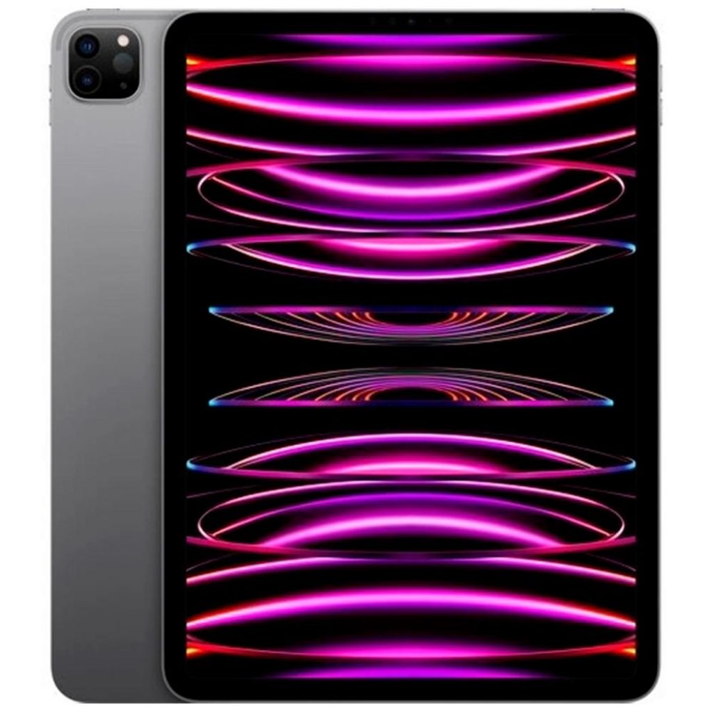 iPad Apple Pro 11, 256GB, Processador M2, WiFi, Bluetooth, USB-C, 12MP, iPadOS, Cinza Espacial – MNXG3LZ/A