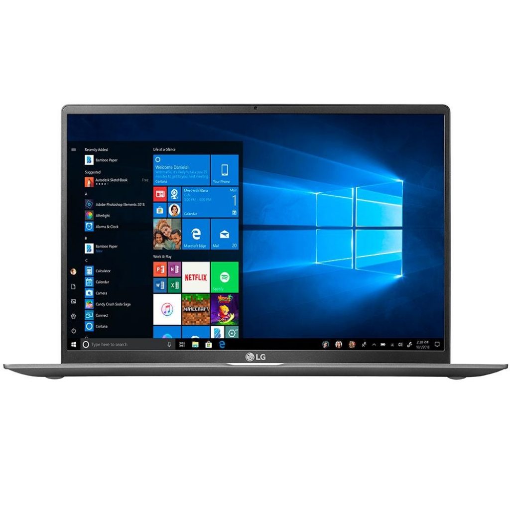 Notebook LG Gram Intel Core i5-1035G7, 8GB, 256GB SSD, 17 IPS Full HD, Windows 10 Home, Titanio – 17Z90N-VBJ51P2
