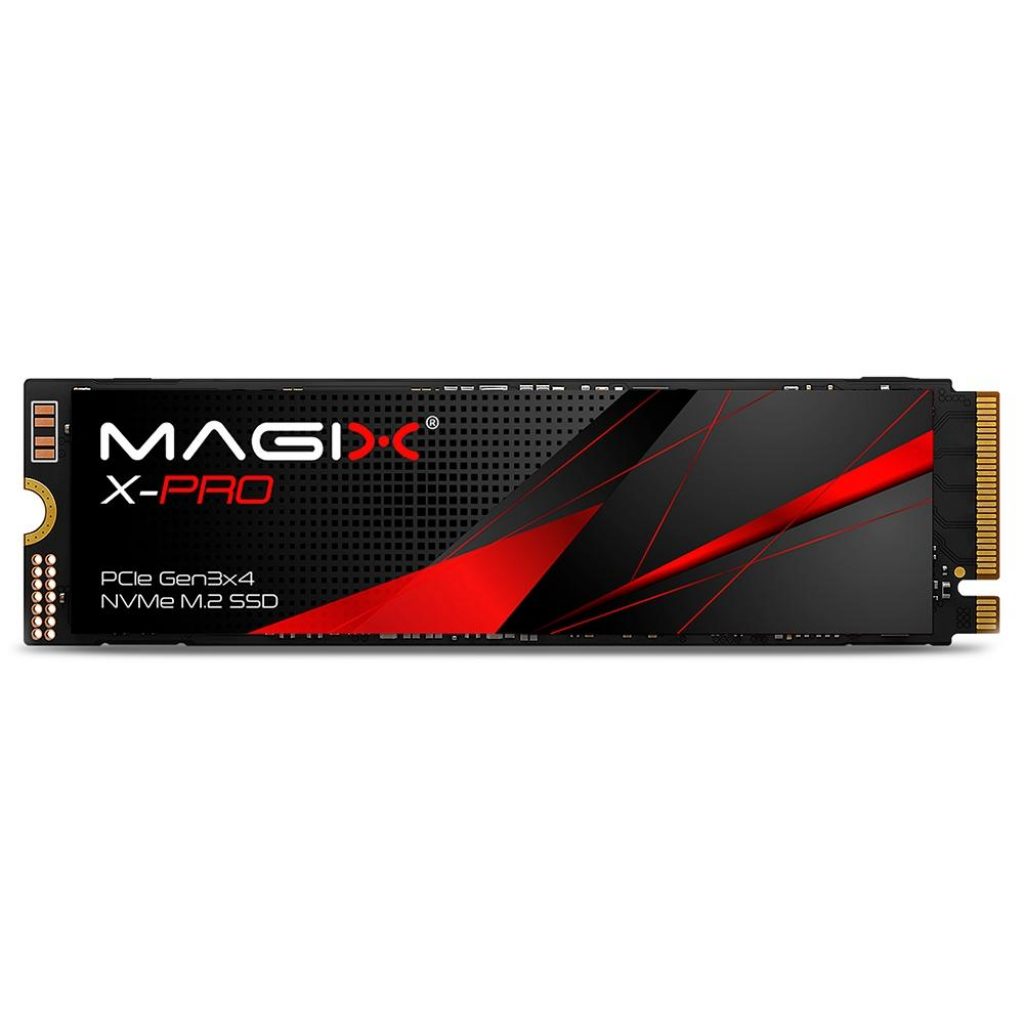SSD 2 TB Magix X-Pro, M.2 2280 PCIe Gen3x4, NVMe, Leitura: 3100 MB/s e Gravação: 2700 MB/s, Preto – XPRO2 TB