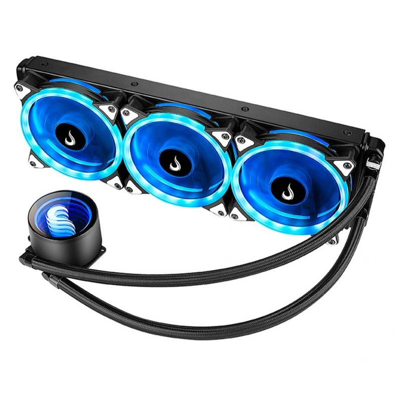 Water Cooler Rise Mode, 360mm, AMD/Intel, RGB, 12V, 2000RPM, Preto RM