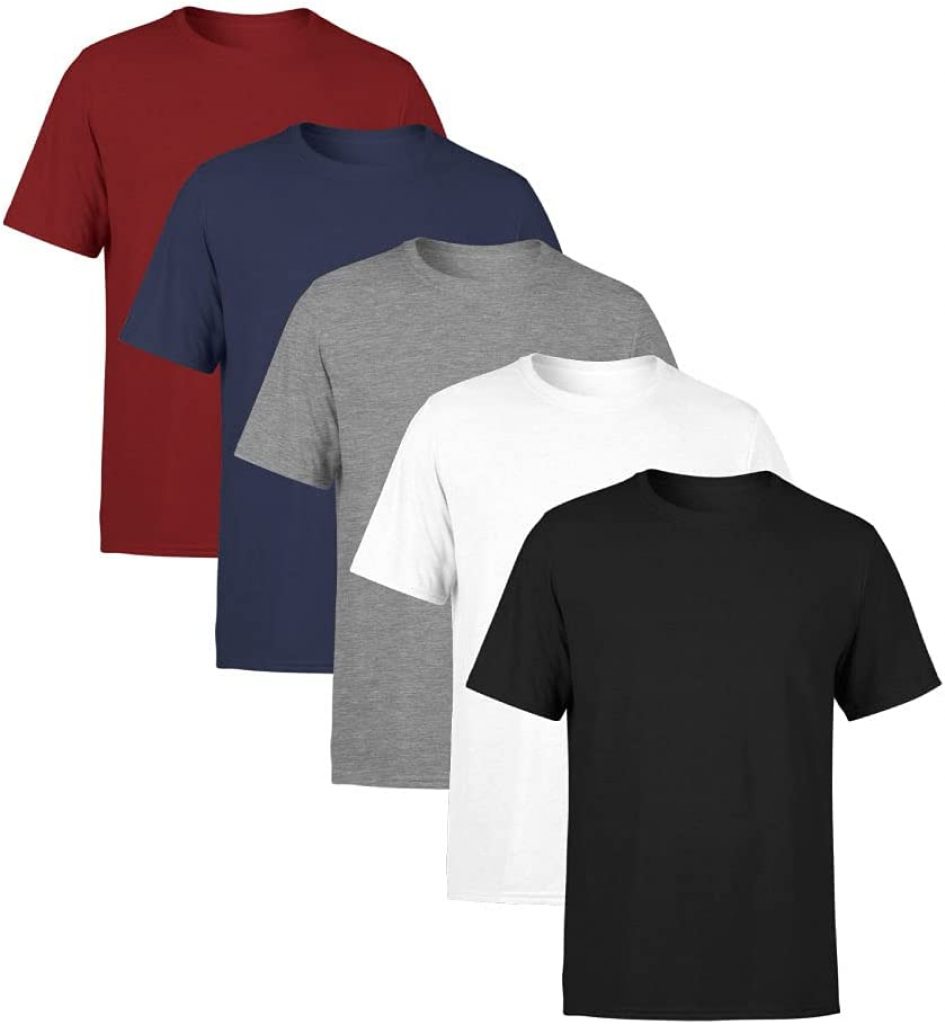 Kit 5 Camisetas Masculina SSB Brand Lisa Algodão 30.1 Premium