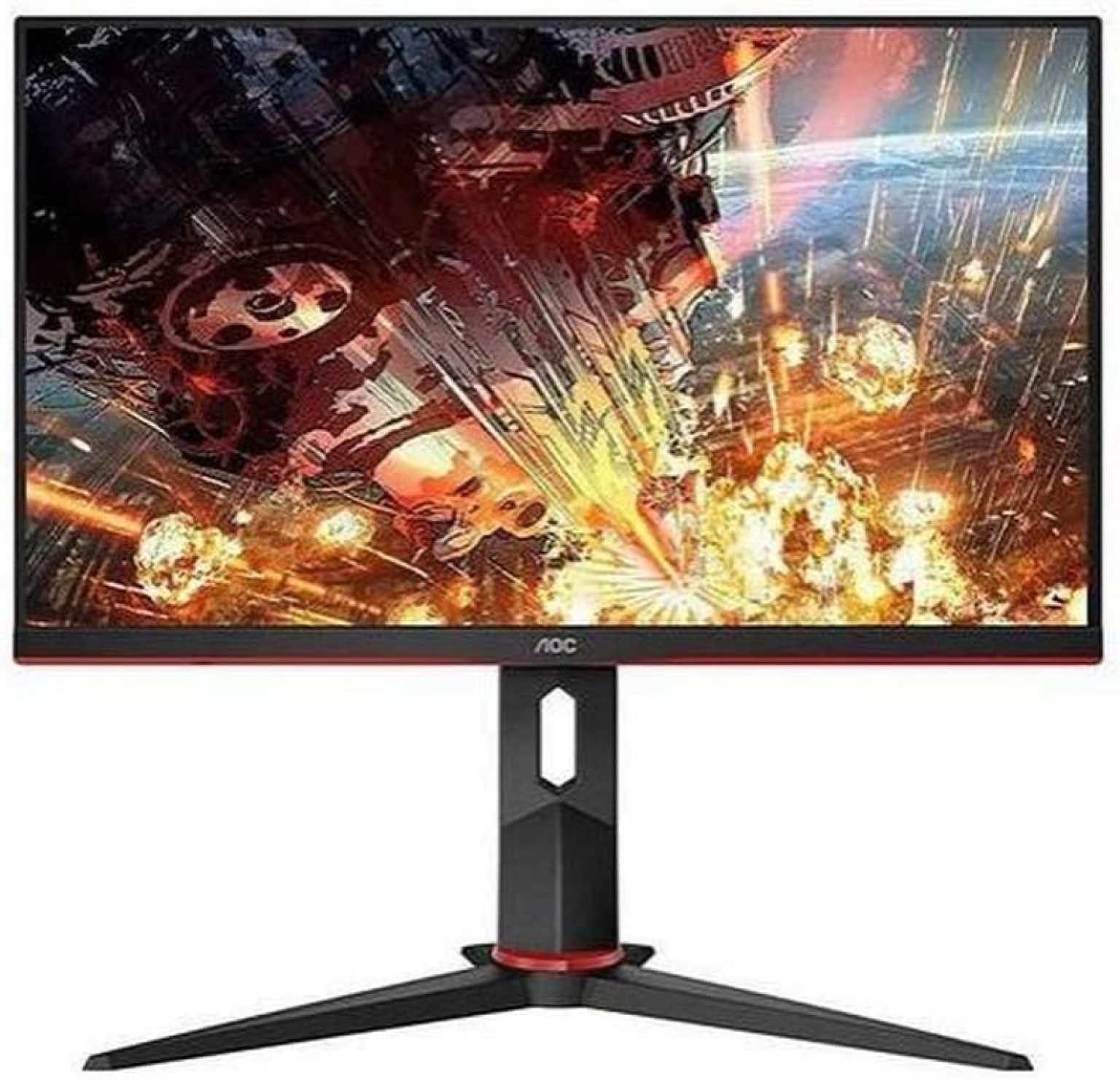 Monitor Gamer Ninja Sharingan, 24 Pol, Curvo, Full HD, 1ms, 165Hz, HDMI
