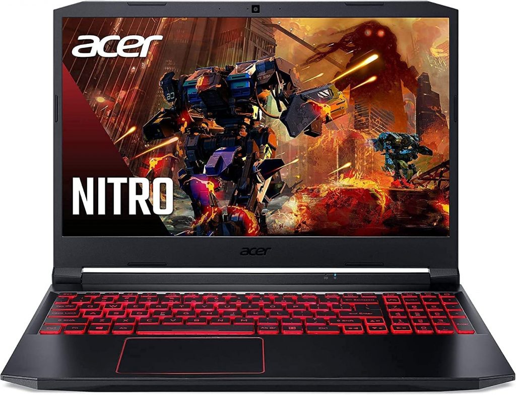 Acer Laptop Nitro 5 Gaming, Intel Core i5-9300H, NVIDIA GeForce GTX 1650, 15,6 polegadas Full HD IPS Display, Wi-Fi 6, teclado retroiluminado, Win10, com acessórios (32GB RAM | PCIe SSD 2TB)